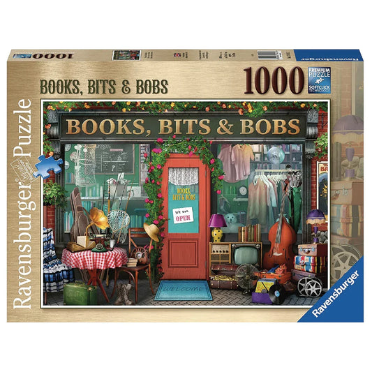 Rompecabezas 1000 piezas Books, Bit's & Bobs - Ravensburger - Ingenio Destreza Mental