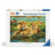 Rompecabezas 500 piezas Familia de leones - Ravensburger - Ingenio Destreza Mental