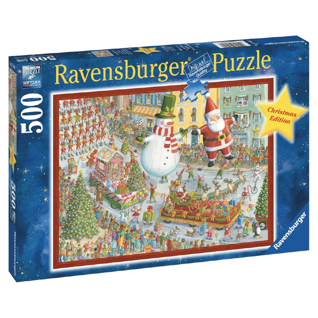 Rompecabezas 500 piezas Here Comes Christmas! - Ravensburger - Ingenio Destreza Mental