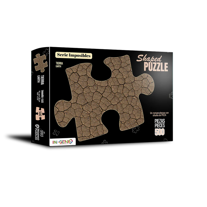 Rompecabezas Shaped Puzzle 500 piezas Tierra (S103)