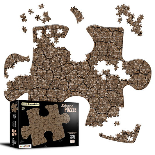 Rompecabezas Shaped Puzzle 500 piezas Tierra (S103)
