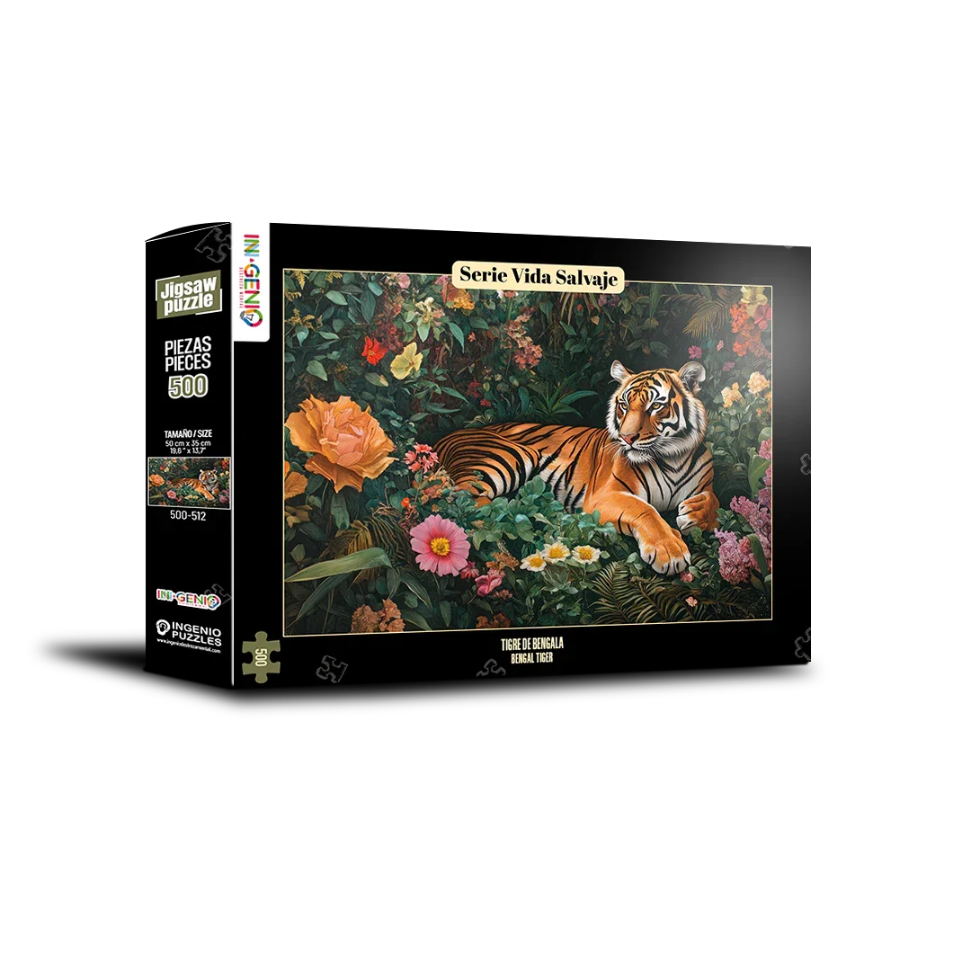 Rompecabezas 500 piezas Tigre de Bengala (500-512)