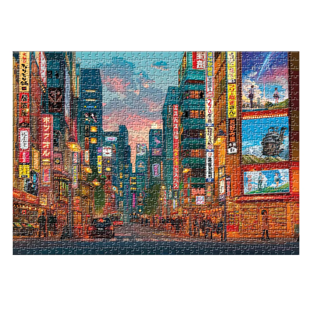 Rompecabezas 1000 piezas Calles de Tokio, Japón (ING226)