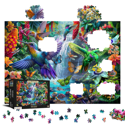 Caja del rompecabezas Hummingbirds - Colibries (ING239) · INGENIO
