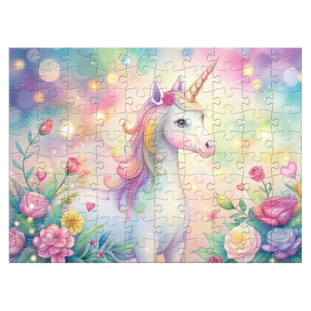 Rompecabezas 100 piezas Unicornio (L100-102)