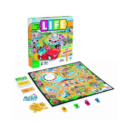 Life Juego De La Vida Hasbro Juego De Mesa Life El Juego De La