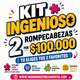 Kit Ingenioso: 🧩 2 Rompecabezas x $100.000 💸