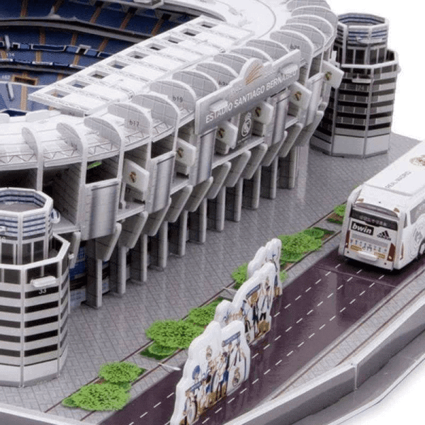 Estadio Santiago Bernabéu Rompecabezas 3D
