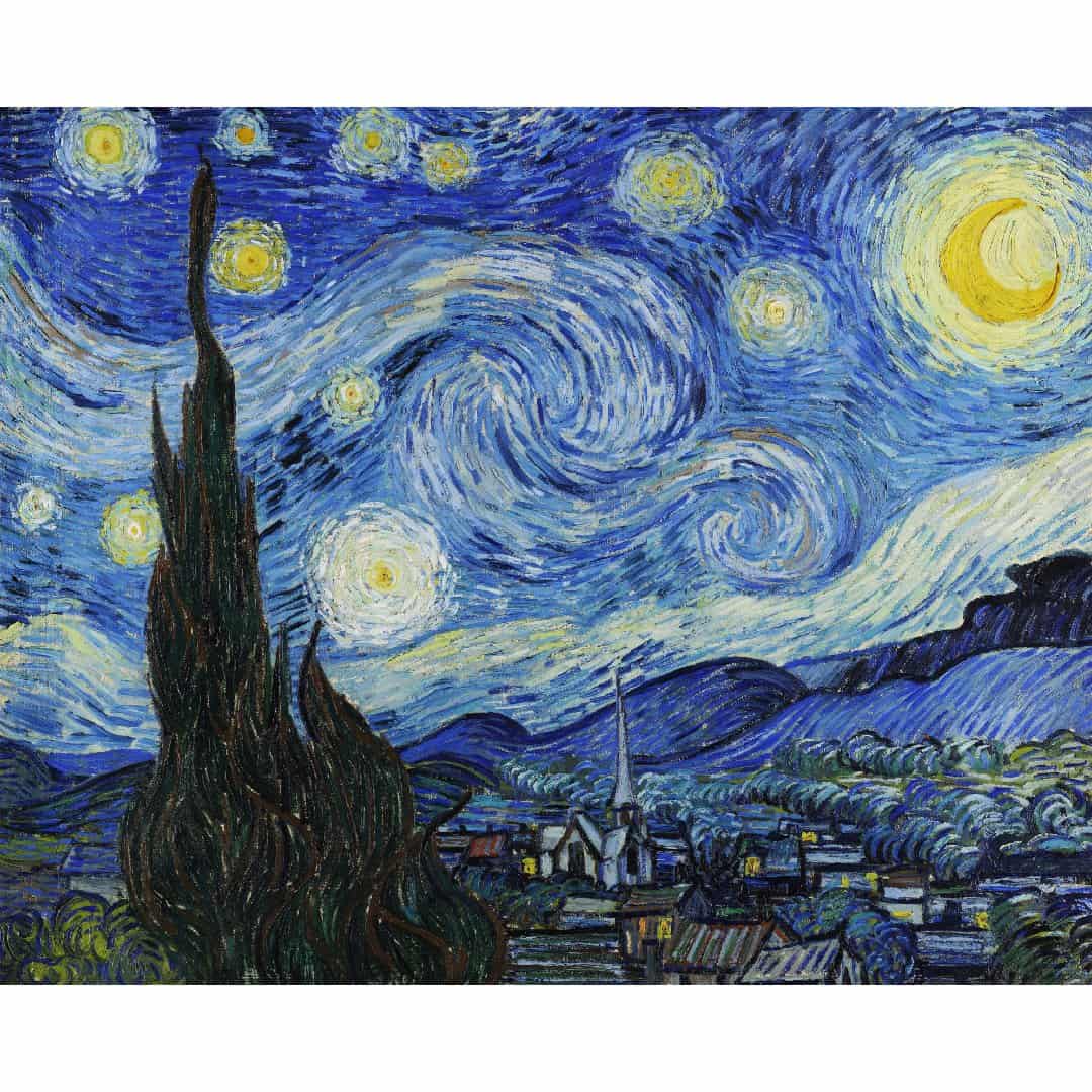 Rompecabezas piezas Van Gogh, Starry Night Ingenio Destreza Mental