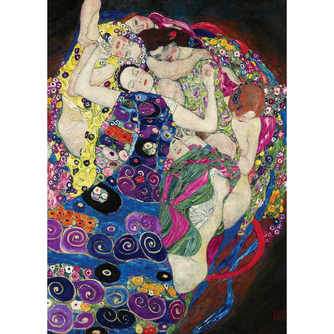 Rompecabezas Mini piezas The Maiden (Las Virgenes), Gustav Klimt Tamaño A3 M100-038 - Ingenio Destreza Mental