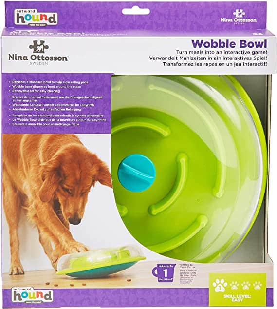 Principiante Inducir Rezumar Rompecabezas para perros Nivel 1 Platillo Volador (Wobble Bowl) - Nina  Ottosson - Ingenio Destreza Mental