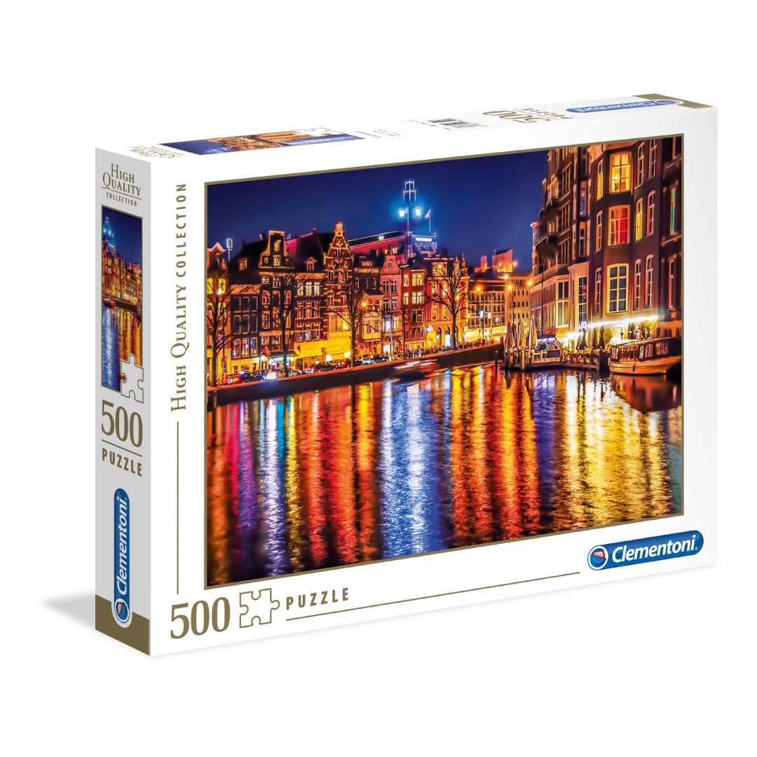 500 piezas Amsterdam - (35037) - Ingenio Mental