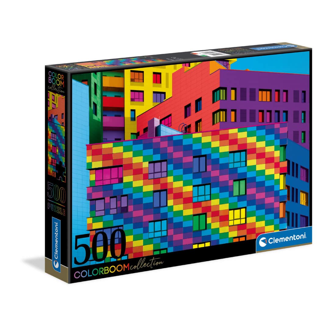 500 piezas Cuadros Colorboom Clementoni (35094) - Ingenio Mental